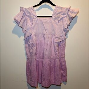 Cake for Dinner Ruffle Sleeve Mini Dress